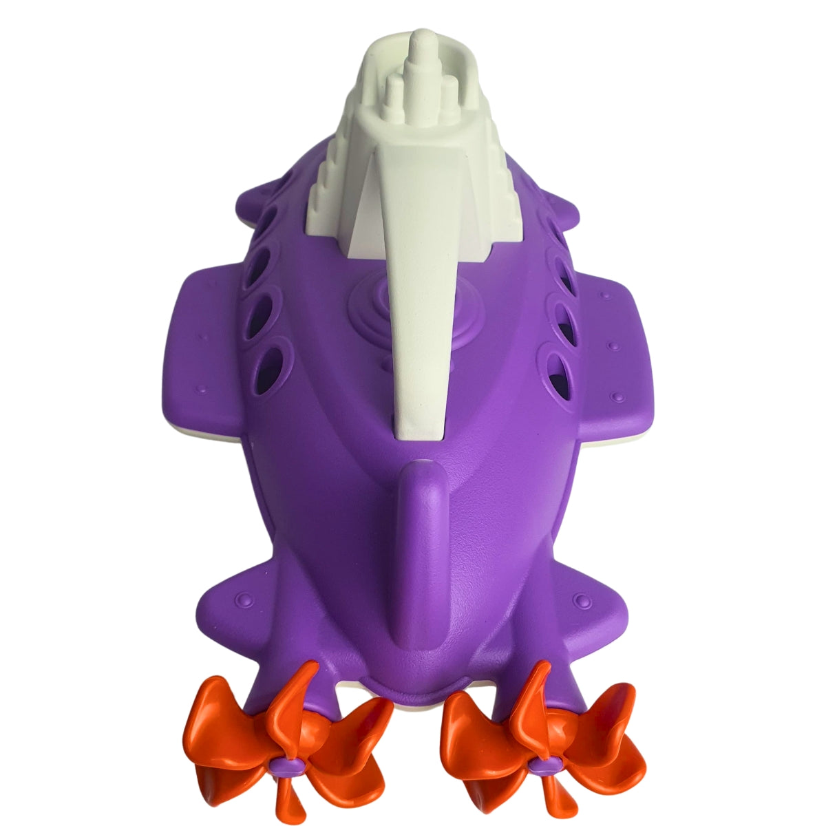 Submarino Infantil Roxo Com Branco - Brinquedo Para Piscina e Praia Submarino Infantil Roxo Com Branco - Brinquedo Para Piscina e Praia